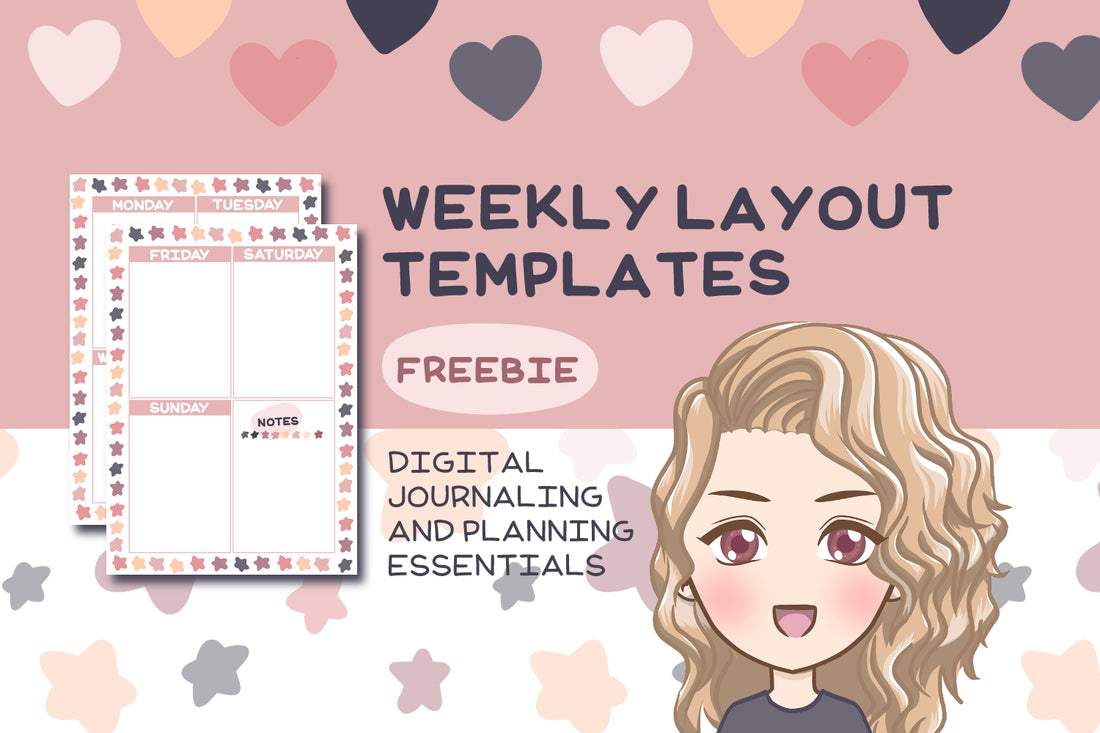 Four Essentials in a Weekly Layout Journaling Page (With Free Templates)