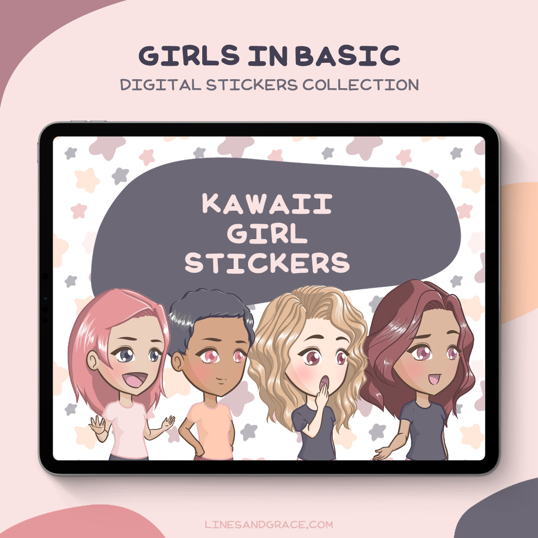 Pixie Pals Set of 15 Shiny Stickers Rare Anime Fairy Girls Kawaii 2009