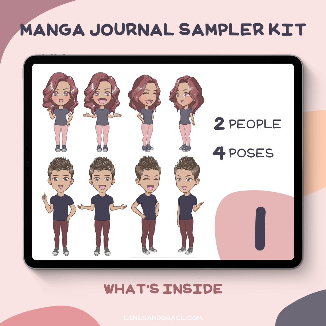 Manga Journal Sampler Kit