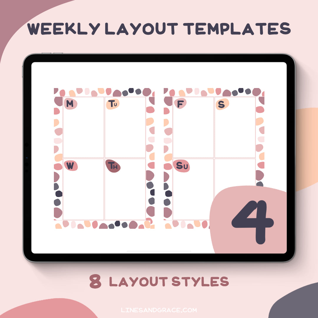 Weekly Layout Templates - Part 1