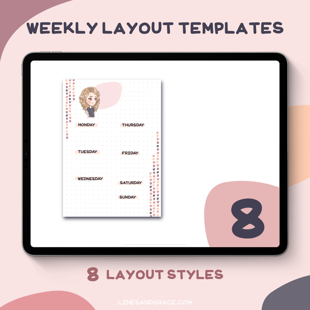 Weekly Layout Templates - Part 1