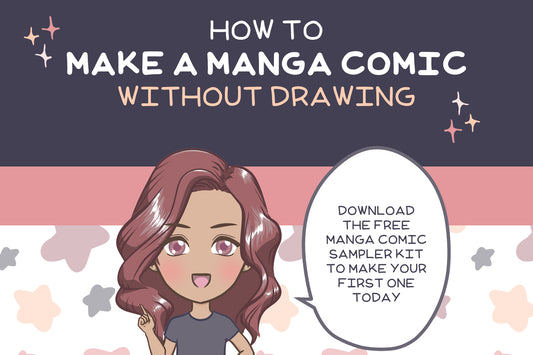 How to Make a Manga Comic Without Drawing | Making Manga in Your Digital Journal
