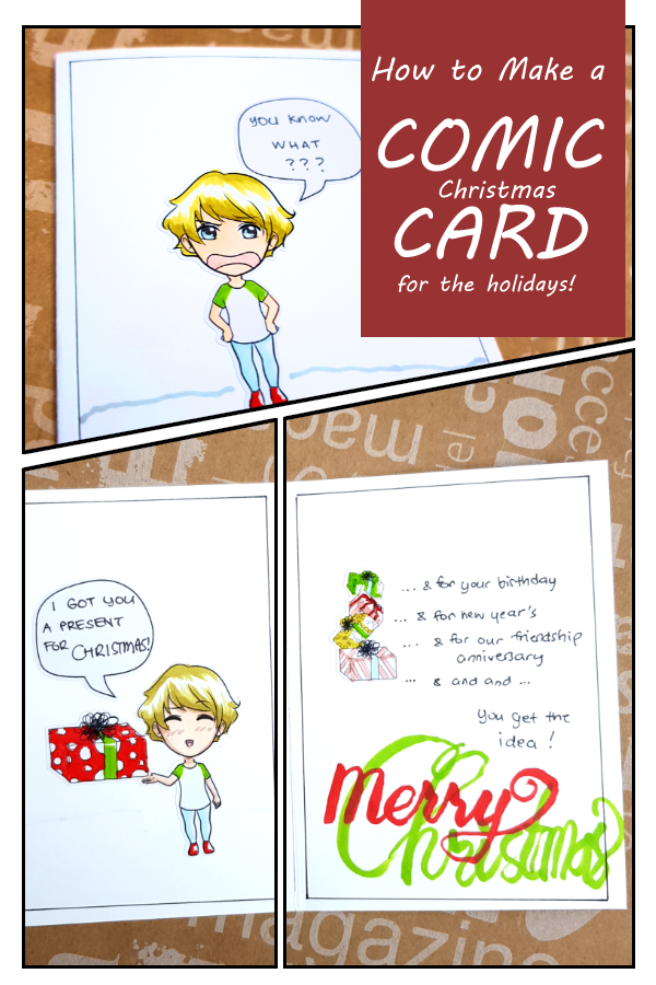 How to Make a Comic Christmas Card