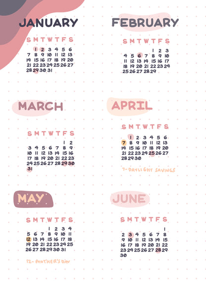 Enikki Kit - 2024 Calendar