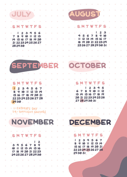 Enikki Kit - 2024 Calendar