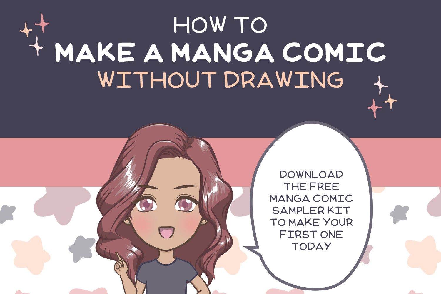 Load video: How to Make a Manga Comic without drawing in your journal