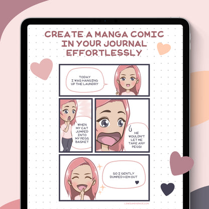 Girls in Basics - Kawaii Girl Stickers - Set 2