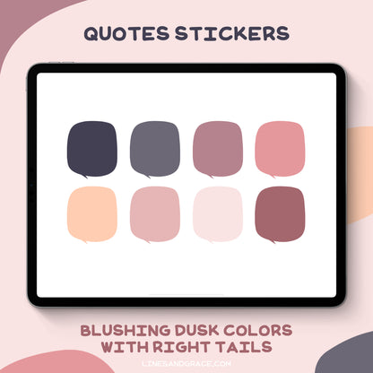 The Enikki Kit - Quotes Stickers