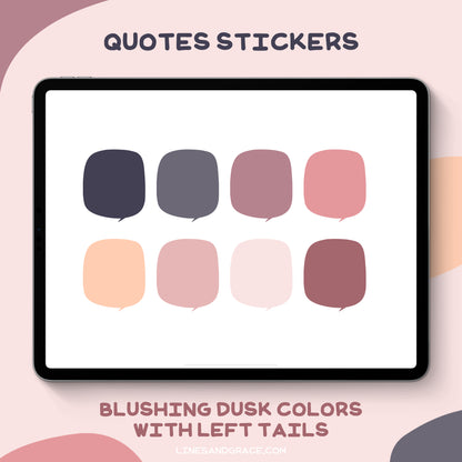 The Enikki Kit - Quotes Stickers