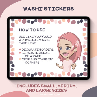 The Enikki Kit - Washi Set 1