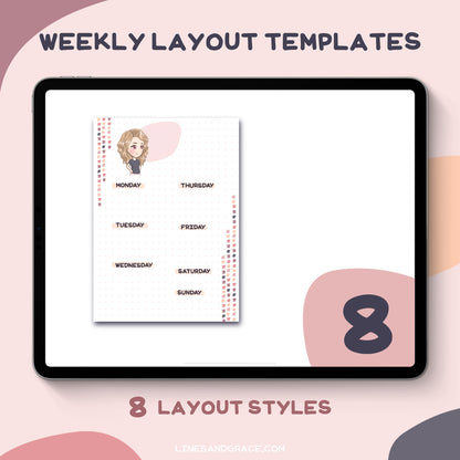 Weekly Layout Templates - Part 1