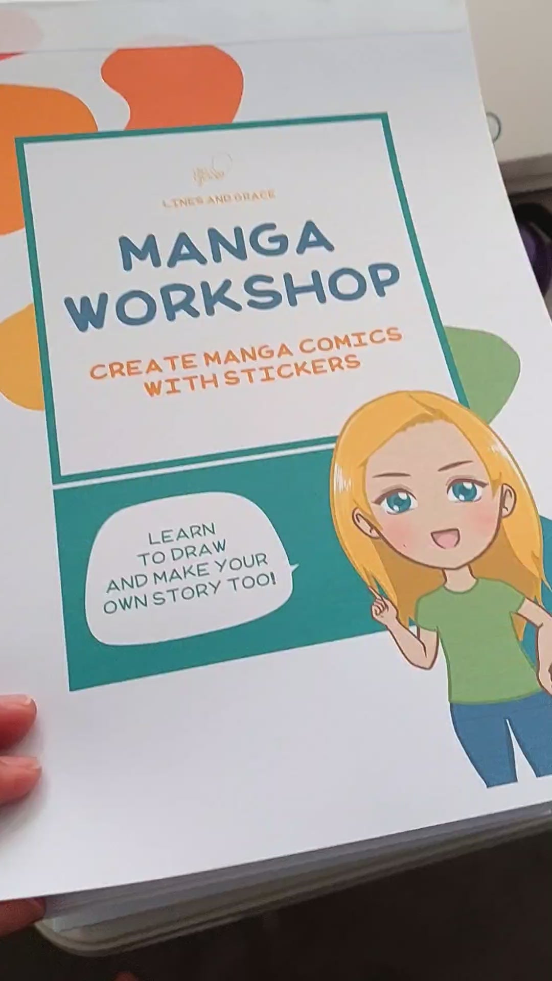 Manga Workshop Kit - Printable – Lines and Grace